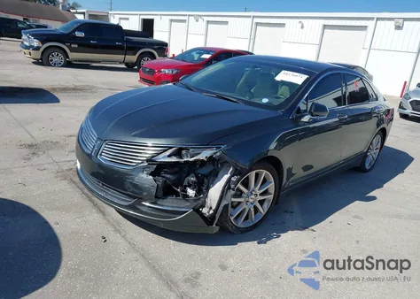 2015 Lincoln Mkz Hybrid из США, поврежденный, VIN 3LN6L2LU9FR610401
